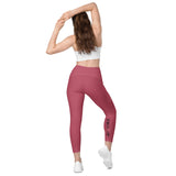 Pink Leggings with pockets