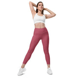 Pink Leggings with pockets