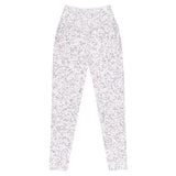 Pink Marble Leggings with pockets