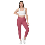 Pink Leggings with pockets