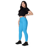 Blue DeVelinorse Leggings with pockets