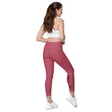 Pink Leggings with pockets