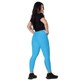 Blue DeVelinorse Leggings with pockets